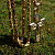 Золотой крест ручной работы с распятием, ликами святых, бриллиантами и гравировкой (Вес 24 гр.)