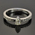 Помолвочное кольцо из белого золота с бриллиантами 0,3 карат (Вес: 4 гр.)