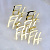 Корпоративные значки в виде букв логотипа из жёлтого золота с бриллиантами (Вес: 4 гр.)