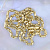 Золотая цепочка плетение Краб Малый Православный на заказ (Вес 27,5 гр.)