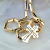 Эксклюзивный мужской крест из золота с крупными бриллиантами на золотой цепочке плетения Грань (Вес 61 гр.)