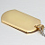 Личный именной жетон военнослужащего из золота с гравировкой (Вес: 20 гр.)