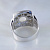 Мужское золотое кольцо-печатка с квадратной площадкой, крупным камнем и топазами 3153 (Вес: 7 гр.)