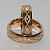 Парные обручальные кольца с орнаментом на заказ (Вес пары: 22,5 гр.)