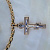 Золотая цепочка плетение Якорь обточенный (Вес: 66 гр.) с православным крестом (Вес: 15,5 гр.)