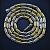 Золотая цепочка эксклюзивное плетение Чешуя (Вес 62 гр.)