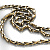 Золотая цепочка с бриллиантами эксклюзивное плетение "Гелиос" на заказ (Вес 36 гр.)