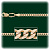 Золотая цепочка эксклюзивное плетение Панцирная одинарная средняя на заказ (Вес 14,3 гр.)