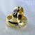 Классические обручальные кольца с короной и бриллиантами (Вес пары: 13,5 гр.)