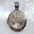 Медальон из серебра открывающийся под фотографию на заказ (Вес: 19 гр.)