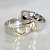 Обручальные кольца с бриллиантами на заказ i883 (Вес пары: 12 гр.)