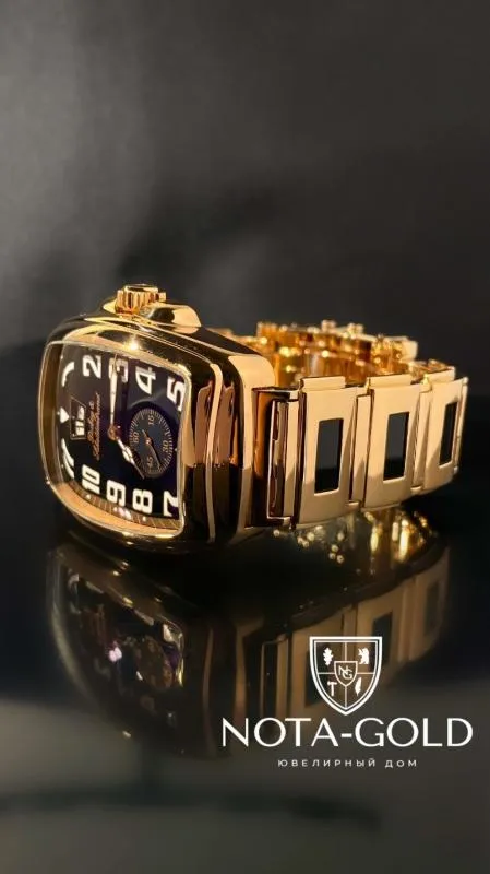 Золотой браслет для часов