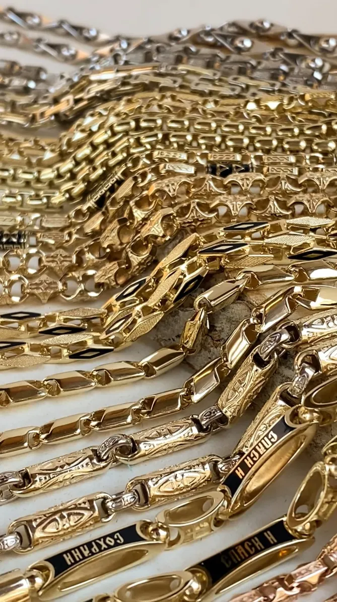 Полновесные золотые мужские цепочки для наших клиентов Полновесные золотые мужские цепочки для наших клиентов