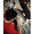 Ручное изготовления золотой цепочки
