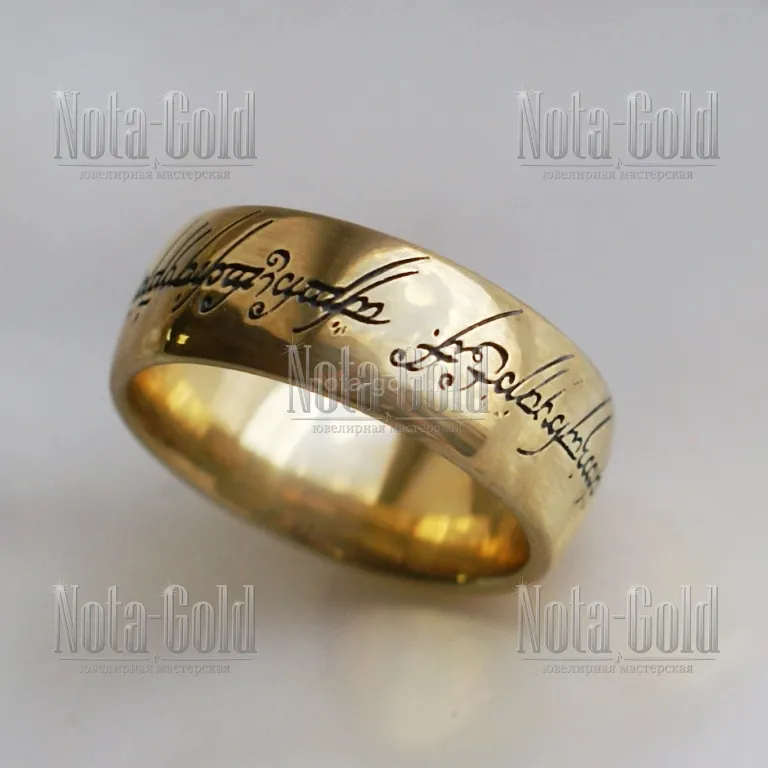 Ювелирная мастерская Nota-Gold изготовила на заказ мужское кольцо из золота.