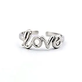 Кольцо на ногу love из золота на заказ (Вес: 3 гр.)