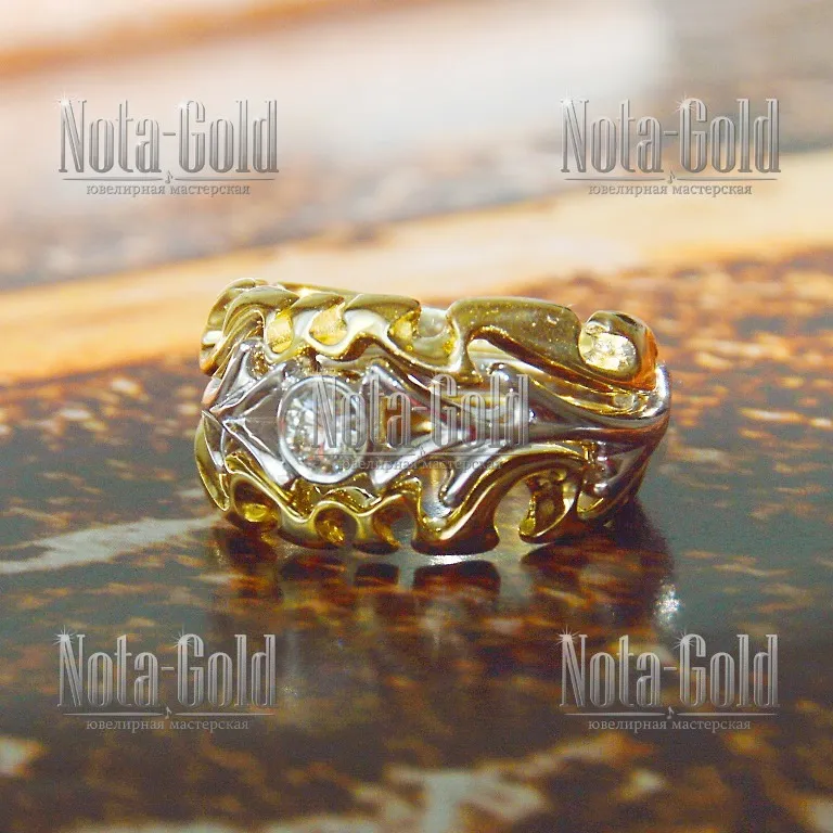 Ювелирная мастерская Nota-Gold изготовит женские кольца на заказ.