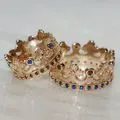 Ювелирная мастерская Nota-Gold изготовила на заказ эксклюзивные обручальные кольца.
