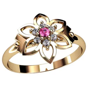 Кольцо на заказ (Вес: 1,6 гр.)