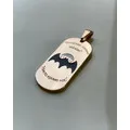 Жетон с гравировкой из красного золота 585