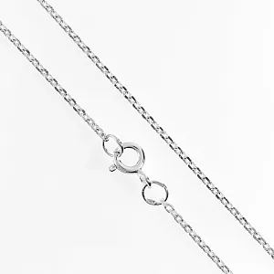 Цепочка из серебра 925 пробы плетение Якорь Граненый 50 см (Вес: 2,362 гр.)