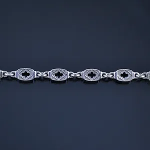 Серебряная цепочка эксклюзивное плетение Иань (Вес 23,5 гр.)