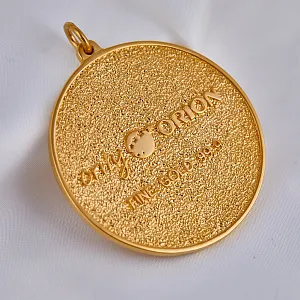 Золотая медаль монета Only Orion (Вес 38,5 гр.)