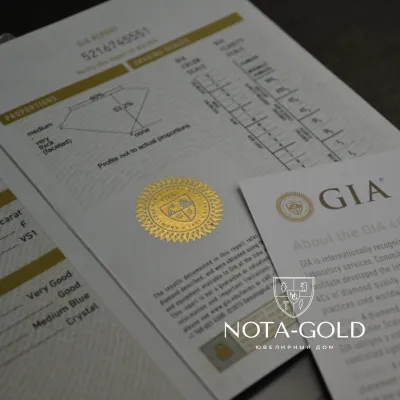 Бриллиант огранка сердце 0,41ct 4/5 с сертификатом GIA