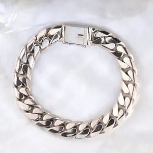 Серебряный браслет плетение Панцирное (Вес 70 гр.)