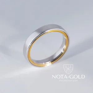 Кольцо из золота двух цветов (Вес 5,6 гр.)