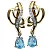 Серьги на заказ 4274 (Вес: 4,80 гр.)