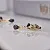 Серьги с сапфирами и бриллиантами из красного золота (Вес: 7,55 гр.)