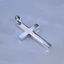 Крест из серебра Жив Господь (Вес: 3 гр.)