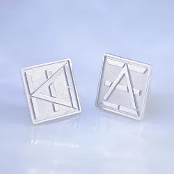 Значки из серебра с логотипом актера мюзиклов и певца