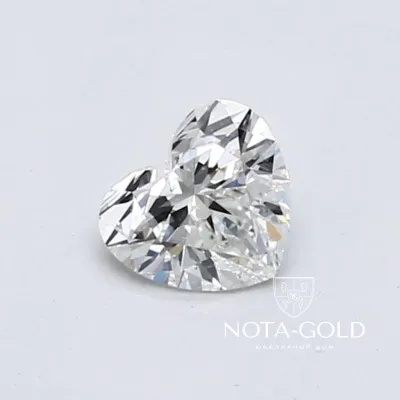 Бриллиант огранка сердце 0,41ct 4/5 с сертификатом GIA
