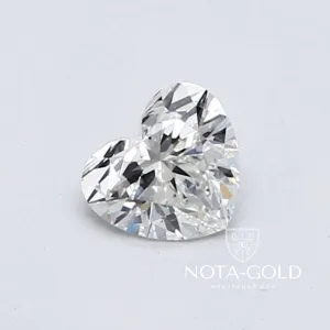 Бриллиант огранка сердце 0,41ct 4/5 с сертификатом GIA