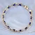 Женский золотой браслет на заказ из красного золота с бриллиантами и сапфирами огранки капля (Вес 16 гр.)