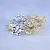 Подвеска Цветочки из золота или серебра с бриллиантами (Вес: 10 гр.)