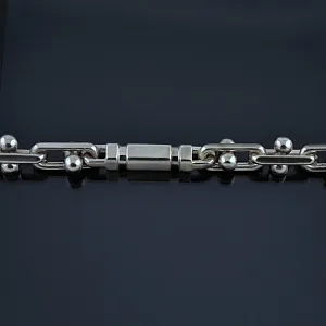 Серебряная цепочка эксклюзивное плетение Испанский Якорь (Вес 69,5 гр.)