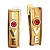 Женские серьги 40812 LOVE из желтого золота с рубинами (Вес 3,1 гр.)