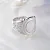 Женское широкое кольцо из серебра по эскизу Клиента (Вес: 8,5 гр.)