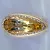 Подвеска с цитрином 0,27ct и бриллиантами (Вес: 6 гр.)