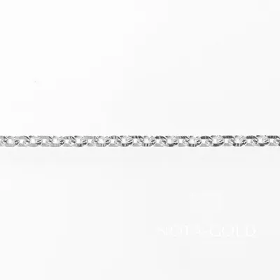 Цепочка из серебра 925 пробы плетение Якорь Граненый 50 см (Вес: 2,36 гр.)