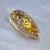 Подвеска с цитрином 0,27ct и бриллиантами (Вес: 6 гр.)