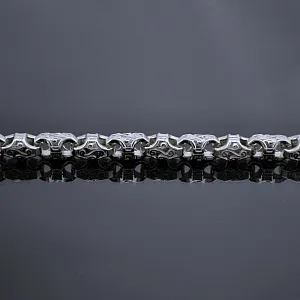 Серебряная цепочка эксклюзивное плетение Краб Малый (Вес 19 гр.)