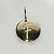 Медаль с монограммой из золота "F"