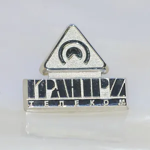 Серебряные значки с родированием для провайдера ip телефонии