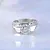 Эксклюзивное кольцо из белого золота с крупным бриллиантом 1,95ct  (Вес: 7 гр.)