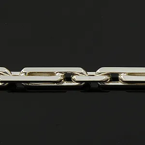 Серебряная цепочка на заказ плетение якорное Якорь 2+1 (Вес 21,5 гр.)