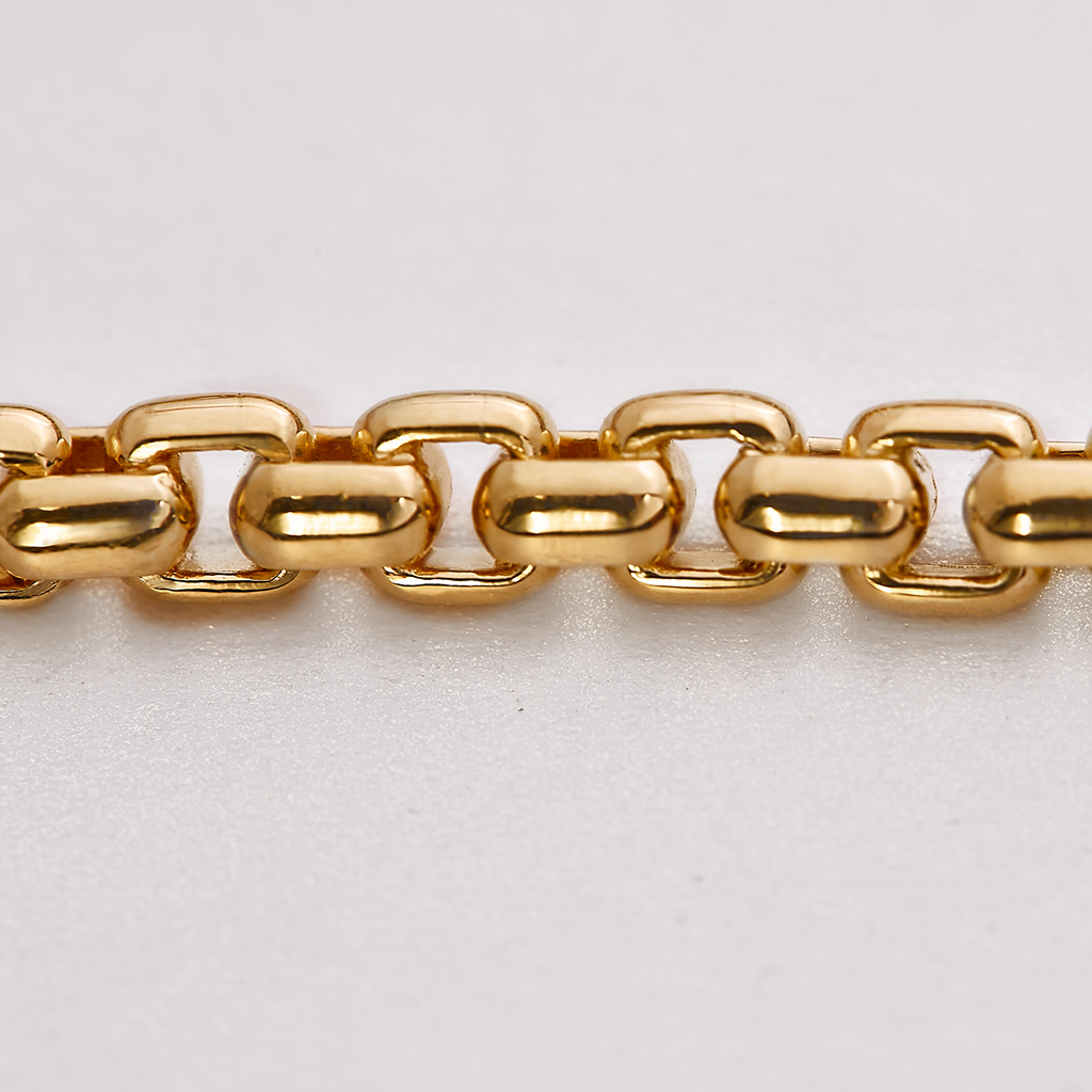 Золотая цепочка эксклюзивное плетение Галс двойное (цена за грамм)